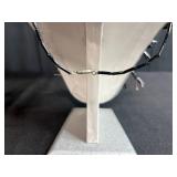 Black Coral Beaded and Branch Necklace Jewelry Set with Brooches and Accessories