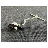 Black Coral Beaded and Branch Necklace Jewelry Set with Brooches and Accessories