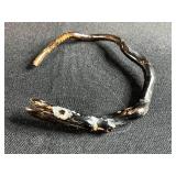 Set of Black Coral Beaded Jewelry Necklaces Bracelets and Earrings