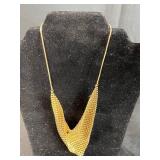 Collection of Vintage Gold-Tone Jewelry Including S. Coventry Necklace and Earrings