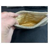 Set of 3 Vintage Evening Clutch Bags - Beaded, Lucite, and Satin