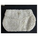 Set of 3 Vintage Beaded Evening Clutch Bags and Coin Purse