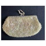 Set of 3 Vintage Beaded Evening Clutch Bags and Coin Purse