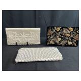 Set of 3 Vintage Beaded Evening Clutches and Purses