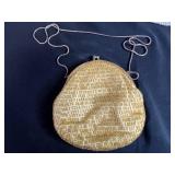 Set of 4 Vintage Beaded Evening Bags with Chain Straps