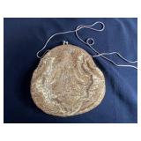 Set of 4 Vintage Beaded Evening Bags with Chain Straps