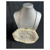 Set of 4 Vintage Beaded Evening Bags with Chain Straps