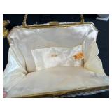 Set of 4 Vintage Beaded Evening Bags with Chain Straps