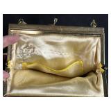 Lot of 4 Vintage Evening Purses Including Beaded, Gold, and Silver Bags