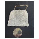 Lot of 4 Vintage Beaded Evening Bags and Clutches Made in Hong Kong