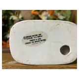 Set of Vintage Ceramic and Porcelain Figurines with Floral Decorations