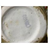 Set of Vintage Ceramic and Porcelain Figurines with Floral Decorations