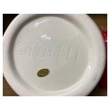 Cow-Themed Ceramic Kitchen Set and Strawberry Jar Collection