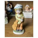 Set of Vintage Ceramic Figurines Including George Good and Made in Japan