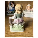 Set of Vintage Ceramic Figurines Including George Good and Made in Japan
