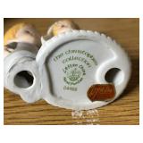 Wedding Collection Figurines and Hallmark Toasting Glasses Set