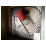 Glass Tableware Collection with Indiana Glass Relish Tray, Home Classics Table Servers, and Floral Candle Holders