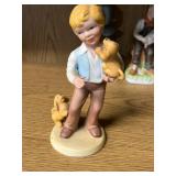 Set of Vintage Avon Handcrafted Porcelain Figurines, Limited Editions