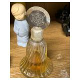 Vintage Avon Cologne Bottles Collection with Decorative Glass Designs