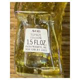 Vintage Avon Cologne Bottles Collection with Decorative Glass Designs