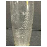 Collection of Vintage Pressed Glass Tableware and Candle Holders