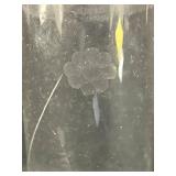 Collection of Vintage Pressed Glass Tableware and Candle Holders