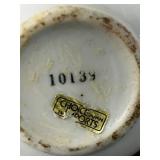 Set of Assorted Vintage Miniature Porcelain Pitchers with Saucers