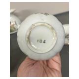 Set of 5 Vintage Porcelain Miniature Pitcher and Bowl Sets, Japan and Enesco