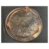 Collection of Vintage Pink Depression Glass Dishes and Plates
