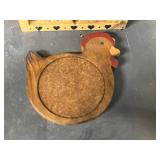 Rooster Ceramic Kitchenware Collection with Canisters, Salt & Pepper Shakers, and Mini Pitcher Set