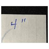 Milk Glass Hobnail Table Lamp and Set of 4 Hand Painted UCAGCO China Miniature Plates