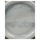 Set of 4 Vintage Glass and Porcelain Decanters Assorted Designs