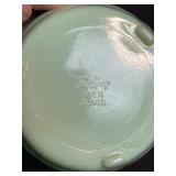 Fire-King Jadeite Creamer and Sugar Bowl Set