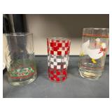 Holiday Decor Collection with Mickey and Minnie Snow Globe, Cat Figurine, Christmas Tin, Mugs, and Glassware