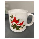 Holiday Decor Collection with Mickey and Minnie Snow Globe, Cat Figurine, Christmas Tin, Mugs, and Glassware