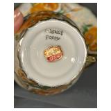 Set of 6 Vintage Teacups and Saucers, Assorted Designs and Makers