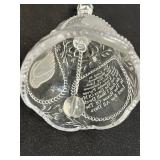 Collection of Decorative Glass, Porcelain, and Brass Bells with Crystal Dishes