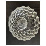 Collection of Decorative Glass, Porcelain, and Brass Bells with Crystal Dishes