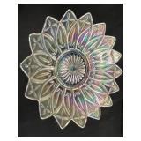 Collection of Decorative Glass, Porcelain, and Brass Bells with Crystal Dishes