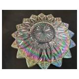 Collection of Decorative Glass, Porcelain, and Brass Bells with Crystal Dishes