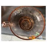 Collection of Vintage Pink Depression Glass Bowls, Cups, and Dishes