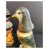 Set of 3 Cabin Still Wildlife Decanters and Beam