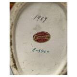 Collection of 5 Vintage Japan Turkey and Hen Ceramic Planters