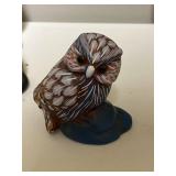 Collection of Animal Figurines Including Enesco Owl, Inarco Rabbit, Siamese Cat, and Pig Sets