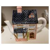 Collection of Decorative Novelty Teapots and Ceramic Figurines