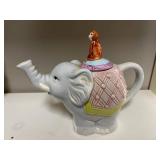 Collection of Decorative Novelty Teapots and Ceramic Figurines