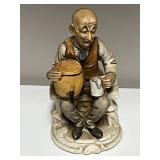 Set of Vintage Ceramic Figurines Lepton and Homco Japan Taiwan