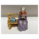 Set of Vintage Ceramic Figurines Lepton and Homco Japan Taiwan