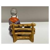 Set of Vintage Ceramic Figurines Lepton and Homco Japan Taiwan