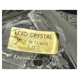 Collection of Vintage Pressed Glass and Crystal Decorative Dishes